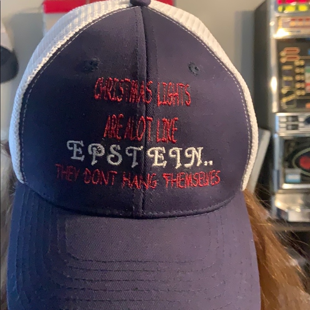 Flex fit navy blue mesh hats